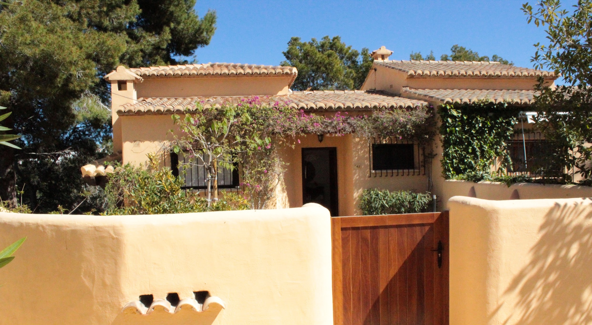Casa de vacaciones en alquiler en Teulada Moraira Pinar del Advocat